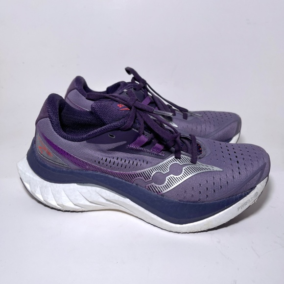 Saucony Endorphin Speed 4 Running Shoes in Purple Colorway - Picture 3 of 12